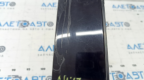 Front right side door trim for Audi A4 B9 17-25, gloss black, scratches, glued on