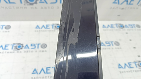 Front right side door trim for Audi A4 B9 17-25, gloss black, scratches, glued on