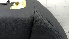 Audi A4 B9 17-19 passenger seat back upholstery, beige leather, heated, dented