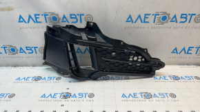 Front bumper grille left Acura MDX 17-20 rest under fog lights