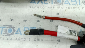 Battery cable through the entire body of a Volvo XC60 18