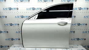 Front left door assembly for Mercedes W213 E 17-23, silver 988, keyless