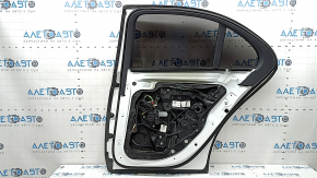 Mercedes W213 E 17-23 keyless rear right door assembly, white 149, dented