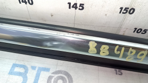 Door-glass molding, central front right, Audi A4 B8 08-16, chrome, scratches