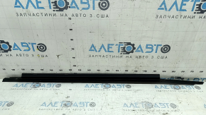 Door-glass molding, central front right, Audi A4 B8 08-16, chrome, scratches