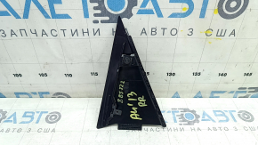 Audi A4 B8 08-16 rear right side door trim, rear triangle, scratches