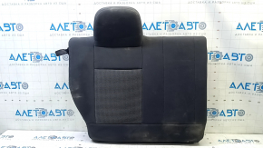 Right rear seat backrest for Jeep Patriot 11-17, black cloth, for cleaning