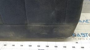 Right rear seat backrest for Jeep Patriot 11-17, black cloth, for cleaning