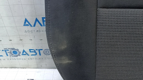Right rear seat backrest for Jeep Patriot 11-17, black cloth, for cleaning