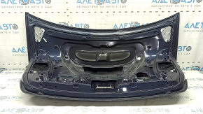 Audi A4 B8 13-16 Restored Sedan Trunk Lid Without Spoiler, Blue LX5R, Bumps, Dents