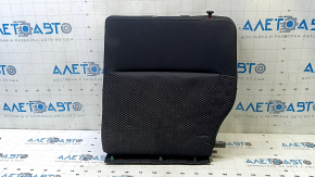 Left rear seat backrest for Subaru Forester 14-16 SJ, black cloth, needs cleaning, wrinkled