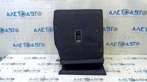 Left rear seat backrest for Subaru Forester 14-16 SJ, black cloth, needs cleaning, wrinkled
