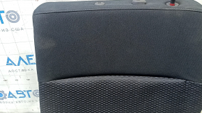 Left rear seat backrest for Subaru Forester 14-16 SJ, black cloth, needs cleaning, wrinkled
