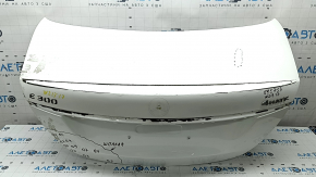 Mercedes W213 E 17-20 aluminum trunk lid, white 149, made, dented