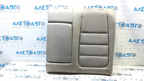 Left rear seat backrest Mazda 6 14-17, gray cloth, with armrest, without headrests, for cleaning