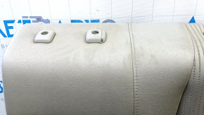 Left rear seat backrest Mazda 6 14-17, gray cloth, with armrest, without headrests, for cleaning