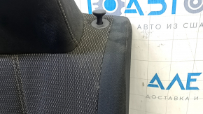 Left rear seat backrest for Nissan Sentra 13-15, black cloth, for cleaning
