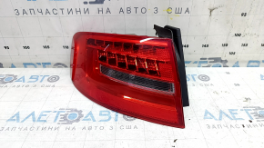 Left outer fender light for Audi A4 B8 13-16 Restyling Sedan LED, scratches