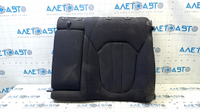 Left rear seat backrest Chrysler 200 15-17 black cloth, with armrest, for cleaning