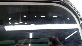 Sunroof assembly for Audi A4 B8 08-16 sedan, beige curtain, needs cleaning, scratches