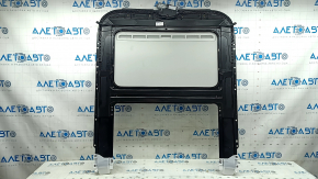 Sunroof assembly for Audi A4 B8 08-16 sedan, beige curtain, needs cleaning, scratches