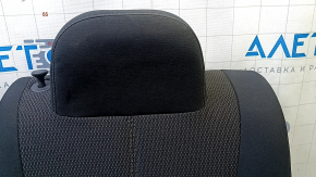 Right rear seat backrest for Nissan Sentra 13-15, black cloth, for cleaning