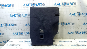 Left rear seat backrest, 2nd row, Jeep Compass 2017-2018, black cloth with white and brown stitching, for cleaning