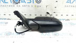 Left side mirror assembly for Audi A4 B8 08-16, 12+2 pins, memory, turn signal, auto-dimming, BSM, blue, scuffed
