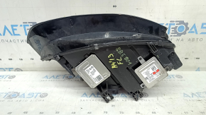 Left front headlight, bare, Audi A4 B8 13-16, xenon LED, sand, scratches