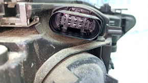 Left front headlight, bare, Audi A4 B8 13-16, xenon LED, sand, scratches