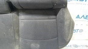 Chevrolet Cruze 16" rear seat cushion - black fabric with blue and gray stitching, dry-cleanable
