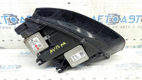 Right front headlight assembly for Audi A4 B8 13-16, restyling, xenon LED, sand