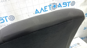 Rear seat backrest for Chevrolet Camaro 1923 convertible, black and gray cloth, for cleaning