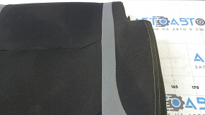 Rear seat backrest for Chevrolet Camaro 1923 convertible, black and gray cloth, for cleaning
