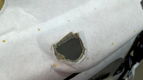 Volvo XC60 18-21 headliner for panoramic windows, gray, creased, needs dry cleaning, tears