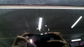 Sunroof assembly for Ford Edge 19-24 panoramic, gray curtain, needs cleaning, scratches