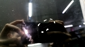 Sunroof assembly for Ford Edge 19-24 panoramic, gray curtain, needs cleaning, scratches
