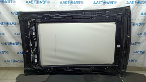Sunroof assembly for Ford Edge 19-24 panoramic, gray curtain, needs cleaning, scratches