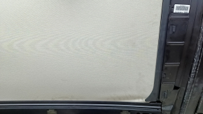 Sunroof assembly for Ford Edge 19-24 panoramic, gray curtain, needs cleaning, scratches