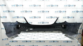Bare rear bumper Mercedes W213 E 17-20 for parking sensors without moldings, AMG pack, white, scratches, crack