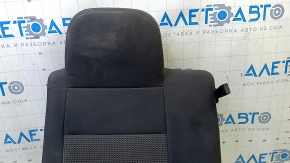 Left rear seat backrest for Jeep Patriot 11-17, black cloth, for cleaning