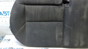 Rear seat cushion for a Ford Focus mk3 2015-2018, black fabric, dry-cleanable