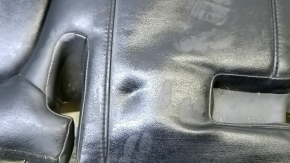 Mazda 6 14-15 rear seat cushion, black leather, wrinkled