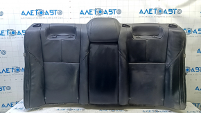 The back of the rear row of seats for Toyota Avalon 13-15 is black leather, with heating.
