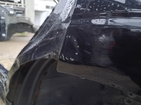 Quarter wing rear left Volvo XC60 18-25 on the body, black, dented, bumps