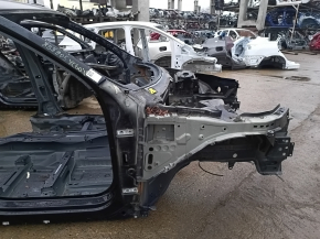 Front right quarter panel for Volvo XC60 18-21 T5, T6 on the body, black