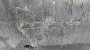 Tesla Model Y 20-25 rear bumper guard: scratches, broken fastener
