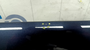 Bare hood of Audi A4 B8 13-16 rest steel, blue LX5R, chips
