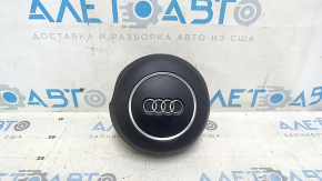 Airbag in the steering wheel, driver's side, Audi A4 B8 13-16 rest, 3-spoke, black,