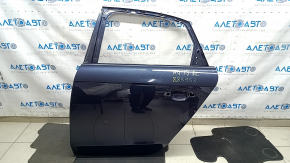 Bare rear left door of Audi A4 B8 08-16 sedan